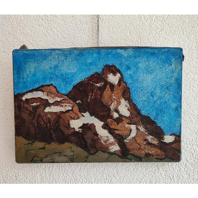 Painter born in 1930 and died in 1995. He was active in Geneva and had several exhibitions in Geneva and Paris. This piece...