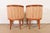 Harold Schwartz for Romweber Mid-Century Modern Sculpted Oak Dining Armchairs, Set of Six For Sale - Image 11 of 12