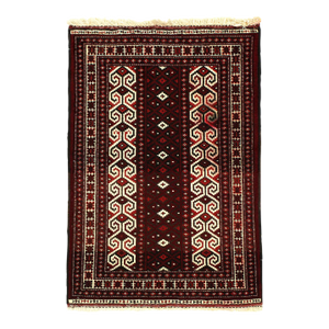 Mid 20th Century Pasargad DC Hand Knotted Turkman Rug