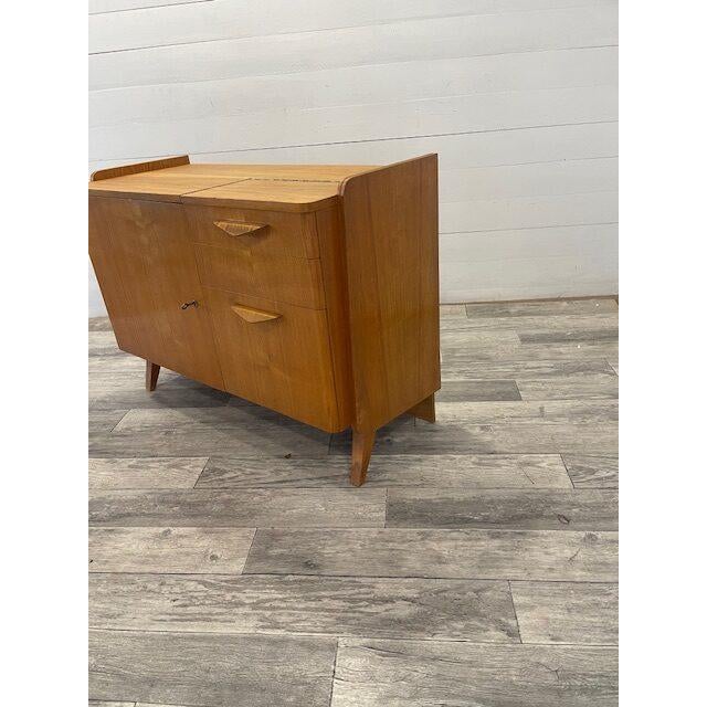 Vintage Original Dresser / Chest of Drawers by Frantisek Jirak, 1965 In superb original condition with [working ] key...