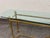 Drexel Furniture Connoisseur Collection Brass Console Table, Circa 1987 For Sale In San Francisco - Image 6 of 12
