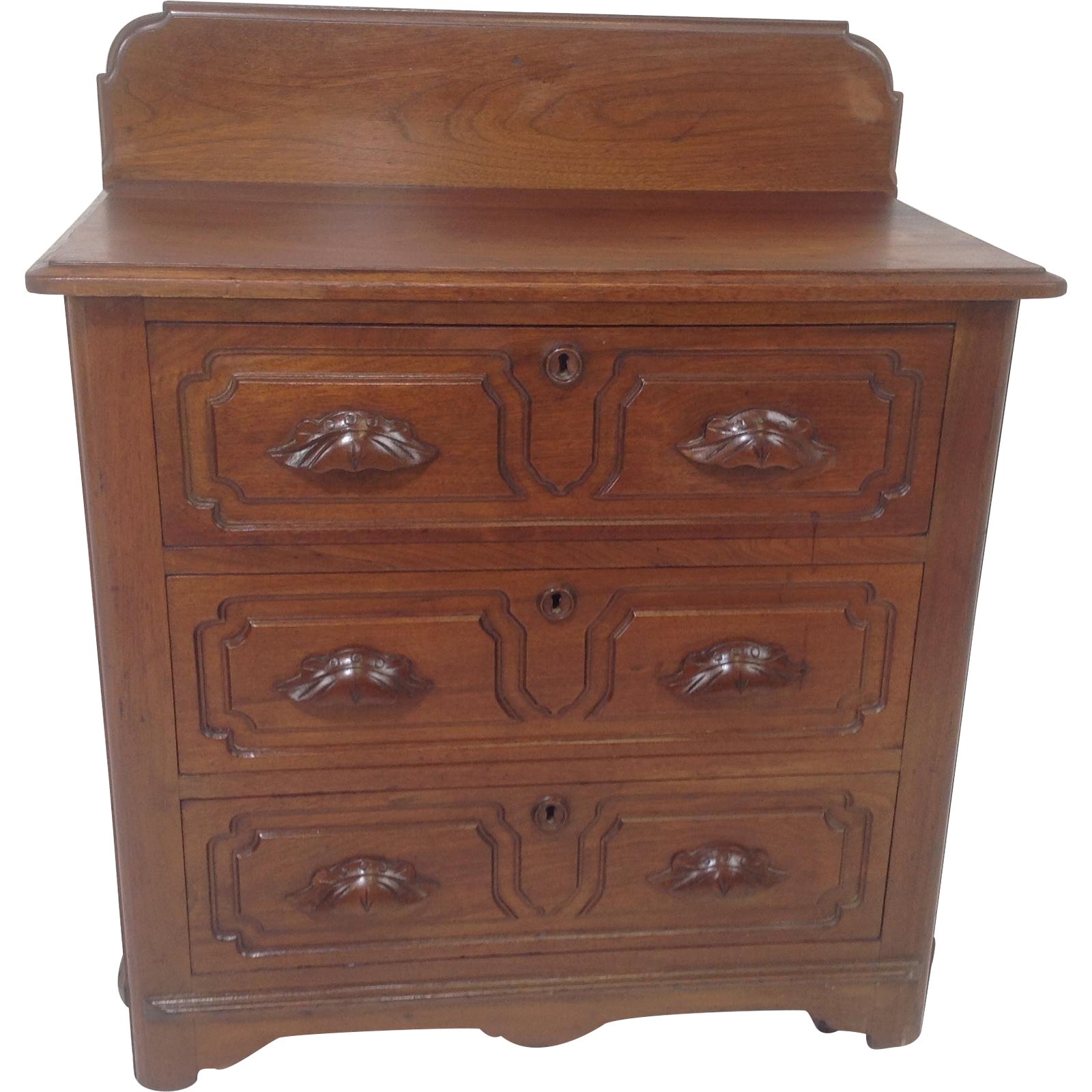 Antique Walnut Wash Stand Chairish