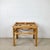 Vintage Bent Rattan & Glass Side Table With Arch Apron Detail, Circa 1970s–1980s For Sale - Image 4 of 12