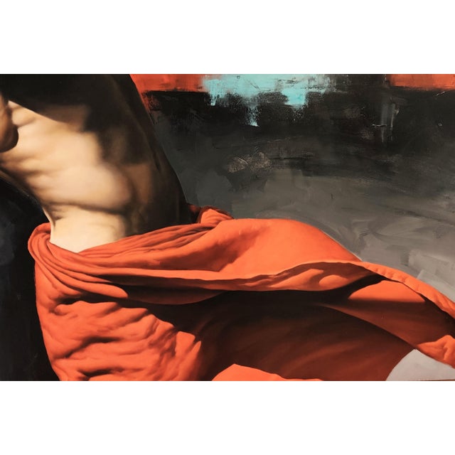 Filippo Manfroni, I'll Be There 2, Oil on Canvas For Sale - Image 6 of 8