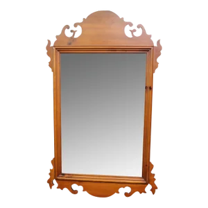 Chippendale Style Pine Mirror
