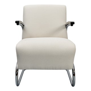 S 411 Armchairs by W.H. Gispen for Mücke & Melder, 1930s For Sale