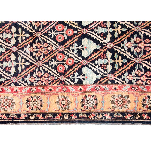 Mid 20th Century Indian Heriz Rug For Sale In Chicago - Image 6 of 14