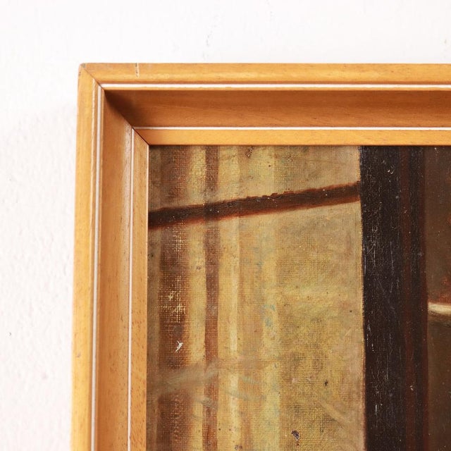 After G. Bellei, Interior Scene, Oil on Canvas, 19th Century, Framed For Sale - Image 8 of 12