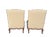 Pair of Vintage Hickory Chair Louis XV Bergère Armchairs – French Provincial Upholstered Accent Chair With Carved Wood Frame For Sale - Image 12 of 16