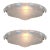 French Art Deco Opalescent Glass Large Art Deco Wall Sconces by Vandamme & Ezan 1930s - A Pair For Sale