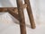 Wood Vintage Primitive Stool, 1920 For Sale - Image 7 of 9