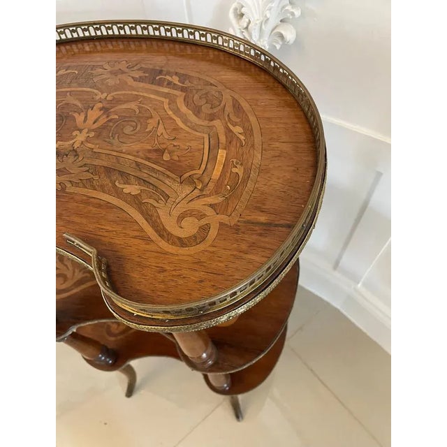 Antique Quality French Marquetry Shelf For Sale - Image 6 of 11