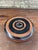 Signed Hank Greer Studio Pottery Donut Vase With Brown and Black Oxide Rings. For Sale In Seattle - Image 6 of 7