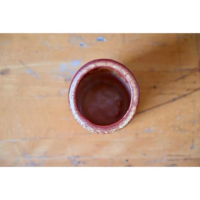 Cylinder Vase by Roberto Rigon for Bertoncello, 1970s For Sale - Image 4 of 6