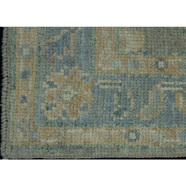 Turkish Oushak Rug 2'1" x 3'6" #17305 For Sale - Image 4 of 8