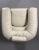 Ivory Mid-Century Modern Ivory Leather Straccio Lounge Chair from Zanotta, Italy For Sale - Image 8 of 15