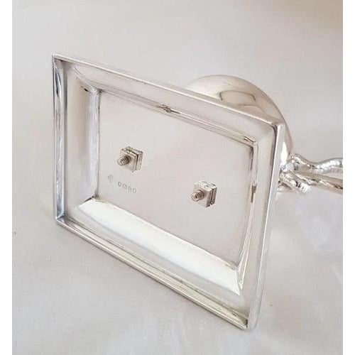 Metal Vintage Sterling Silver Table Cigar Lighter from Barnard & Sons, 1933 For Sale - Image 7 of 18