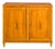 Austrian Biedermeier Period Walnut Buffet with Geometric Pyramidal Marquetry For Sale