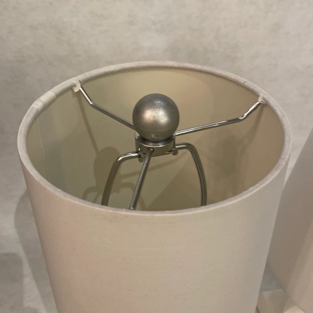 Petite Star Design Table Lamps, Pair For Sale In Miami - Image 6 of 10