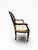 Wood 1990s Hepplewhite Style Spider Back Armchair With “Balloon De Neumours” Upholstery For Sale - Image 7 of 14