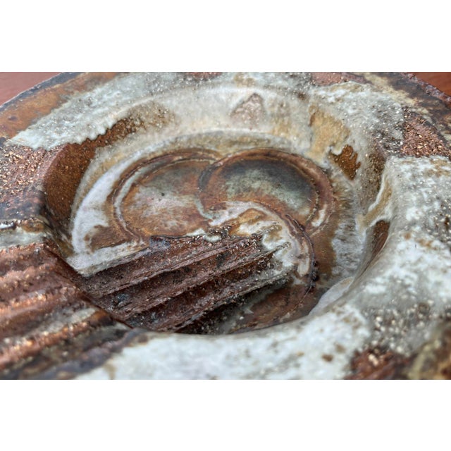 Mid-Century Modern Danish Studio Pottery Bowl by Aksel Larsen for Axella, 1960s For Sale - Image 9 of 17