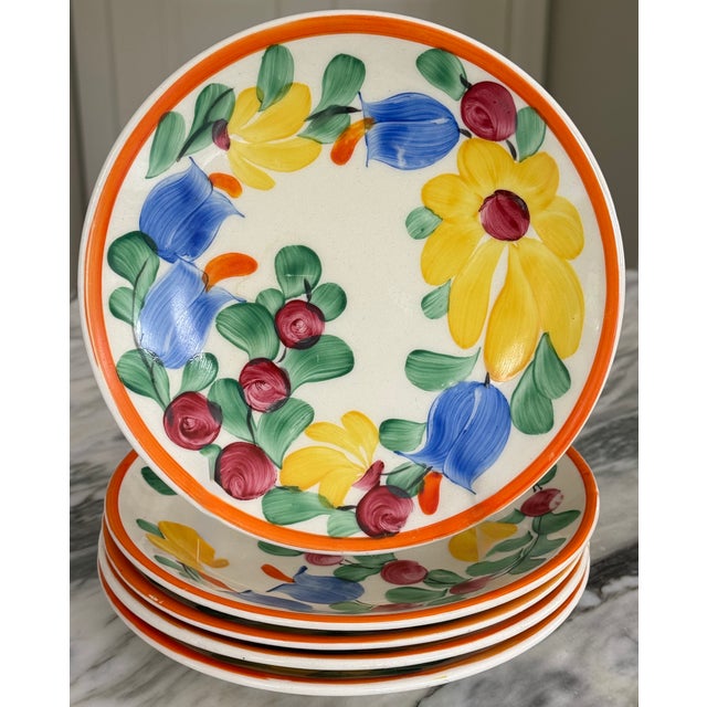 Art Deco Ditmar Urbach Decorative Plates - Set of 5 For Sale - Image 13 of 13