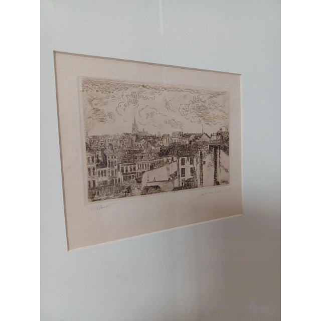 signed, dated and title, signed and title on the reverse Image 98 x 146 mm; 3 3/4 x 5 3/4 inches Sheet 530 x 400 mm; 20...