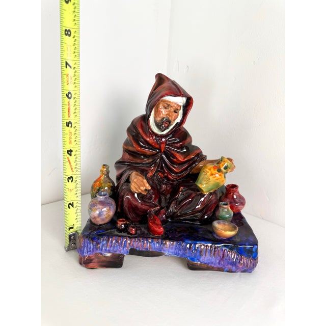 Antique Royal Doulton Figurine ~ “The Potter” ~ Hn 1493 For Sale - Image 10 of 12