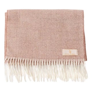 Diamond Alpaca Scarf - Rose For Sale