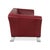 Red 322 Leather Two-Seater Red Sofa by Rolf Benz For Sale - Image 8 of 11