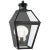 Stratford Large 3/4 Wall Lantern in Blackened Copper with Clear Glass Designer: Chapman & Myers Height: 32.5" Extension:...