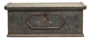 Painted Bridal Chest, Germany