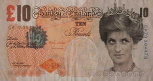 Banksy, Di-Faced Teeth, 2004, Paper