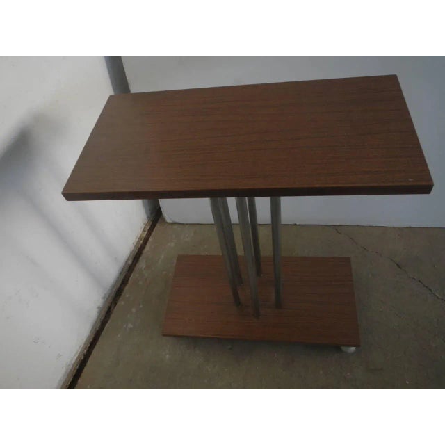 Brown Vintage Italian Trolley from Arredamenti Nanetti Bologna, 1970s For Sale - Image 8 of 8