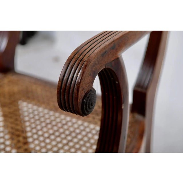 Early 19th Century Set of Ten 19th Century Regency Mahogany Dining Chairs For Sale - Image 5 of 7