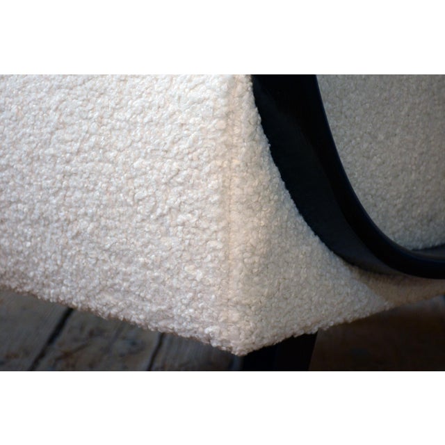 Wood Czech Art Deco Model C Armchair attributed to Jindrich Halabala for Up Závody, 1940s For Sale - Image 7 of 18