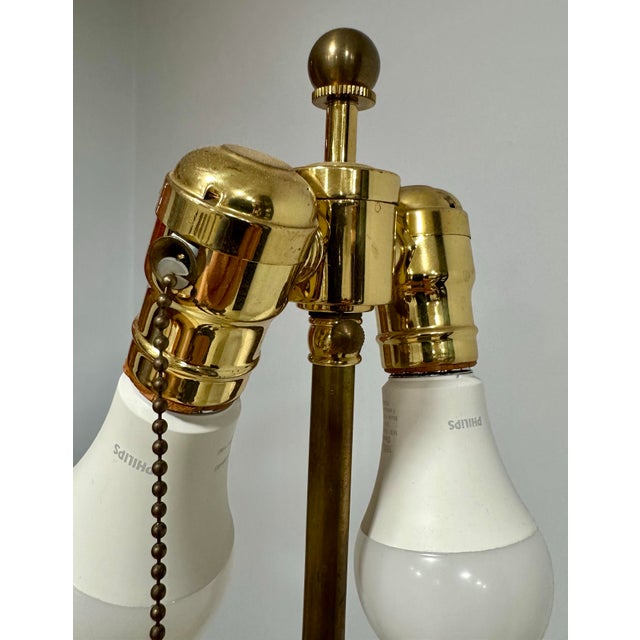 2020s Nancy Corzine Silver Leaf Carved Wood Floor Lamp – 70” Adjustable For Sale - Image 5 of 11