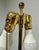 2020s Nancy Corzine Silver Leaf Carved Wood Floor Lamp, Adjustable Height For Sale - Image 5 of 11