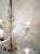 Large Murano Clear Glass Chandelier, 1940s For Sale - Image 6 of 8