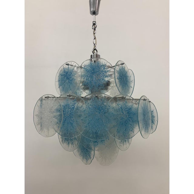 Disc Chandelier by Vistosi, 1970s For Sale - Image 3 of 18
