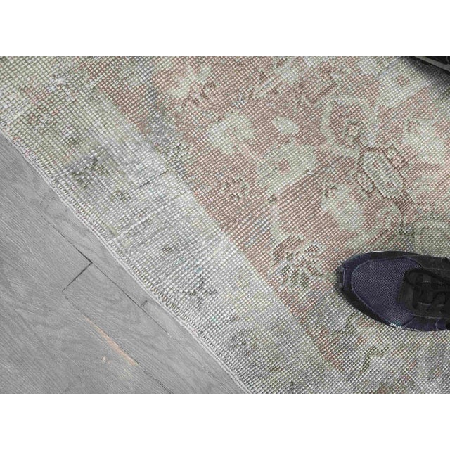 Vintage 19 Foot Neutral Turkish Runner - 2'5" x 19'4" For Sale - Image 9 of 9