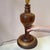 Wood Mid-Century Turned Mixed Wood Lamp With Shade For Sale - Image 7 of 12