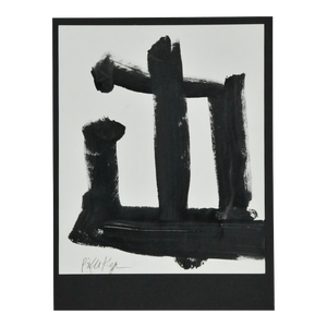 "Three Point Five" Original Abstract Mixed-Media Collage by Robbie Kemper