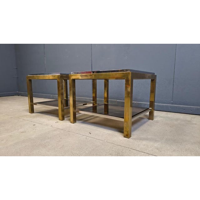 Side Tables from Byjean Charles, 1970s, Set of 2 For Sale - Image 6 of 14