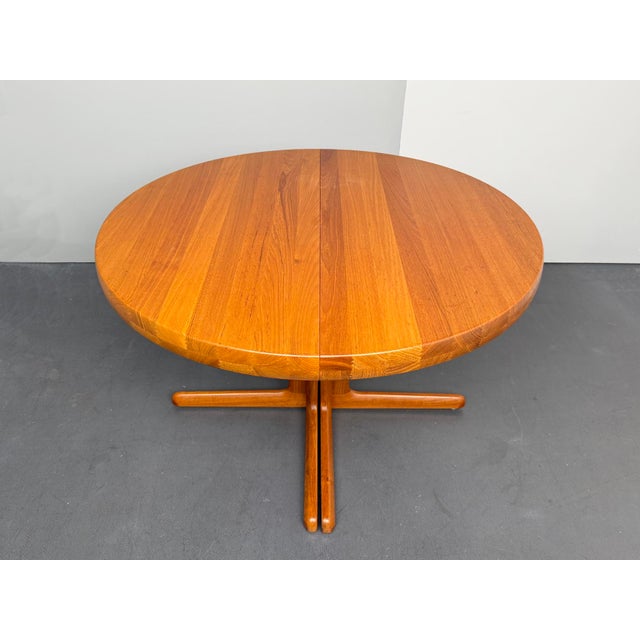 Extendable Dining Table in Teak Wood by Juul Kristensen for Brdr. Juul Kristensen, Denmark, 1970s, in Very Good...