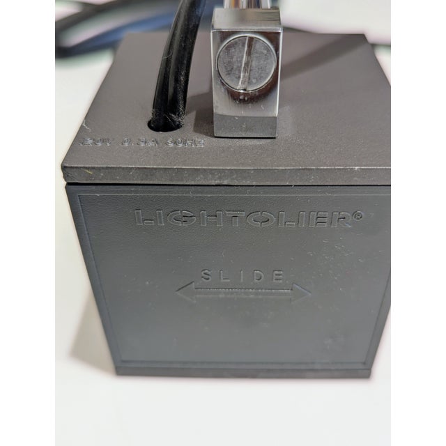 Lightolier Telescopic Space Age Desk Lamp, 1960s For Sale In San Francisco - Image 6 of 6