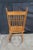 Antique Early 20th Century Windsor Style Oak Colonial Rocking Chair Rocker For Sale - Image 10 of 12