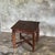 Small Vintage Indonesian Coffee Table in Brown Teak, 1960s For Sale - Image 3 of 11