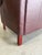 Burgundy Vintage Post Modern Danish Leather 3 Seat Sofa For Sale - Image 8 of 9