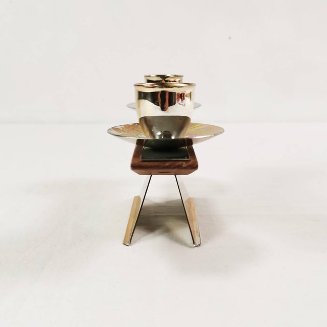 Art Deco Candlestick from Jrus, 1950s For Sale - Image 4 of 12